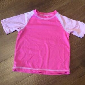 Healthtex pink swim top in size 18m